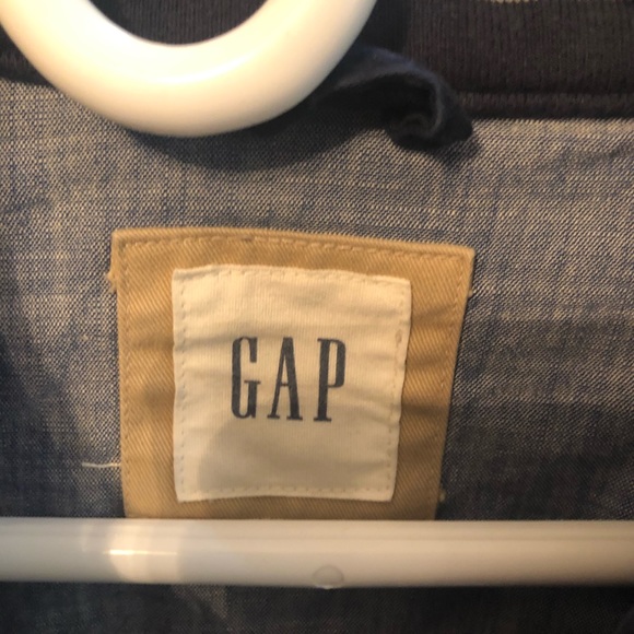 Gap Navy Blue Bomber Jacket - Picture 4 of 5
